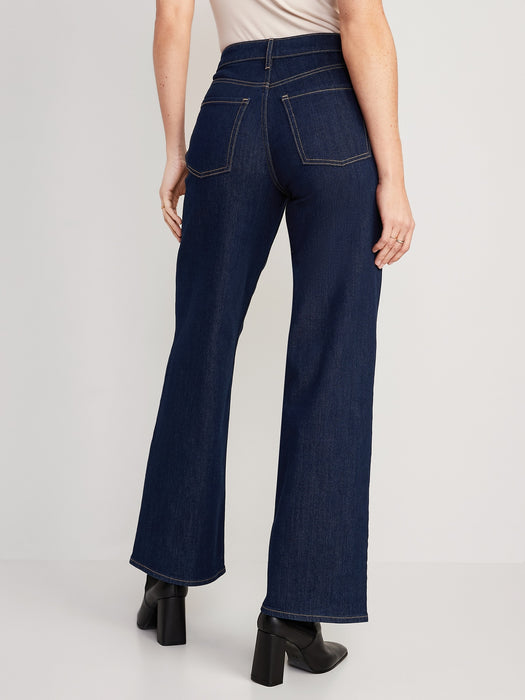 High-Waisted Wow Wide-Leg Jeans