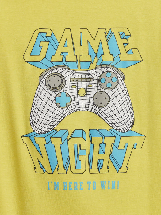 Kids 100% Organic Cotton Gamer PJ Set