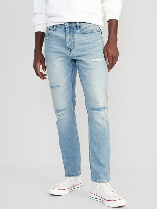 Slim Built-In Flex Ripped Jeans