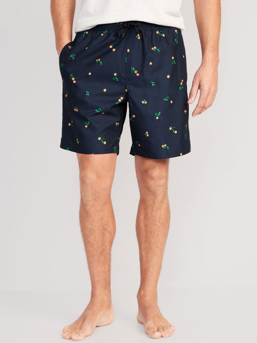 Printed Swim Trunks -- 7-inch inseam