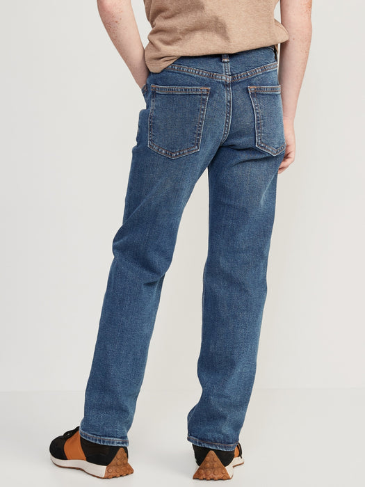 Straight-Leg Built-In Flex Jeans for Boys