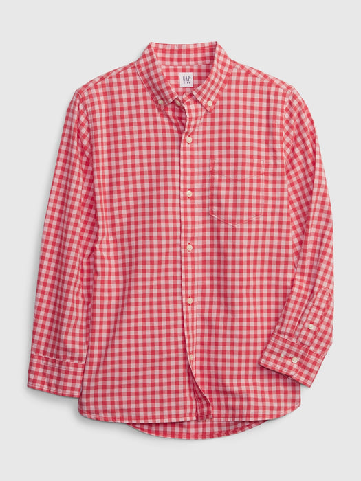 Kids Poplin Shirt