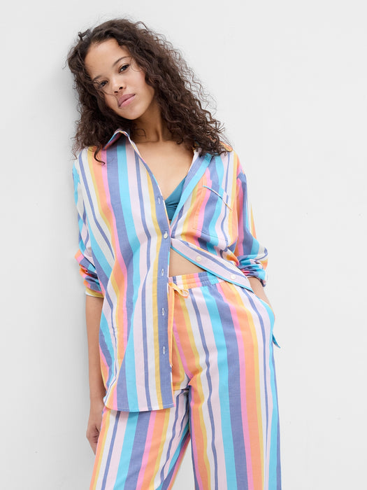 Poplin PJ Shirt