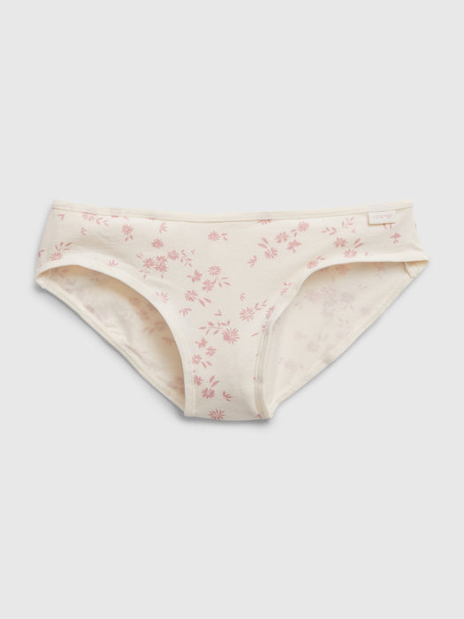 Kids Organic Cotton Dots Bikini Briefs (5-Pack)