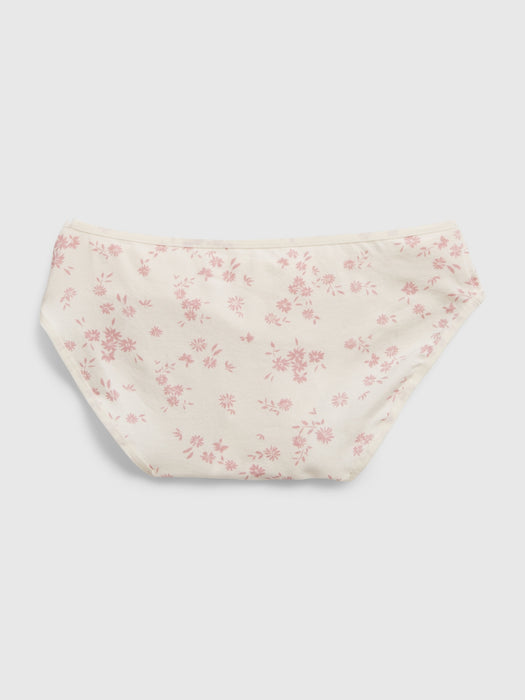 Kids Organic Cotton Dots Bikini Briefs (5-Pack)