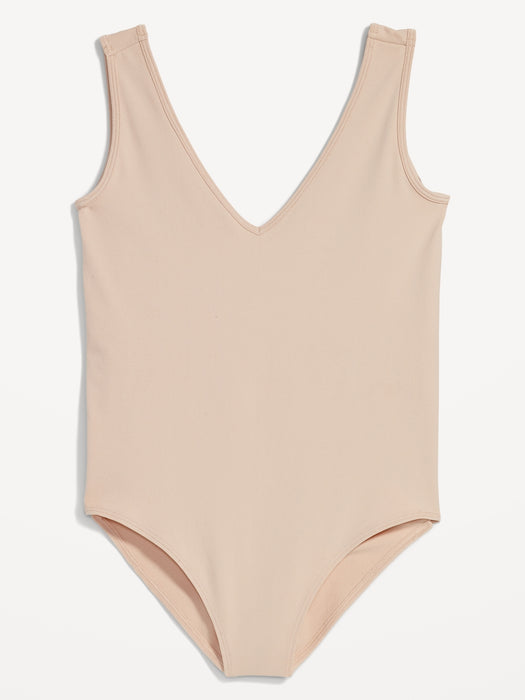 Seamless Base-Layer Tank Top Bodysuit