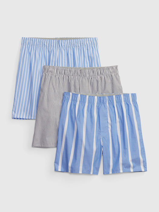 Cotton Boxers (3-Pack)