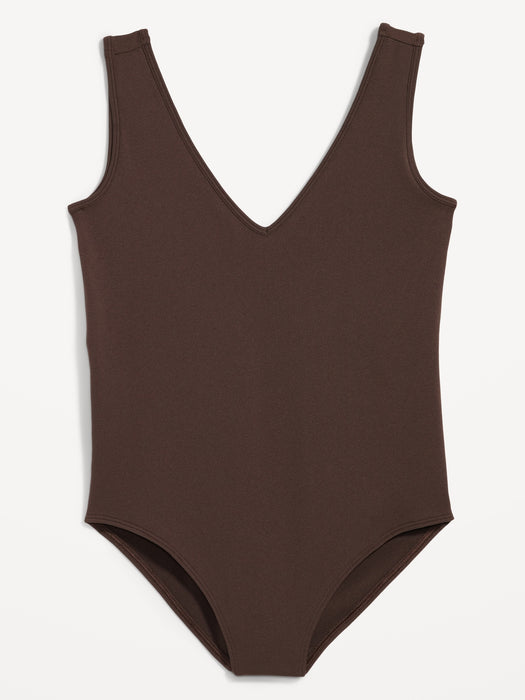 Seamless Base-Layer Tank Top Bodysuit