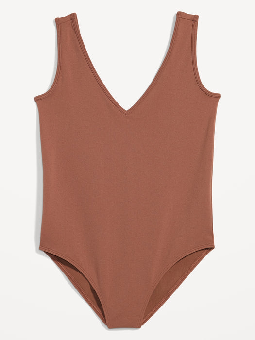 Seamless Base-Layer Tank Top Bodysuit