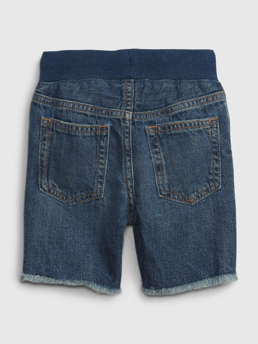 Toddler Pull-On Denim Shorts