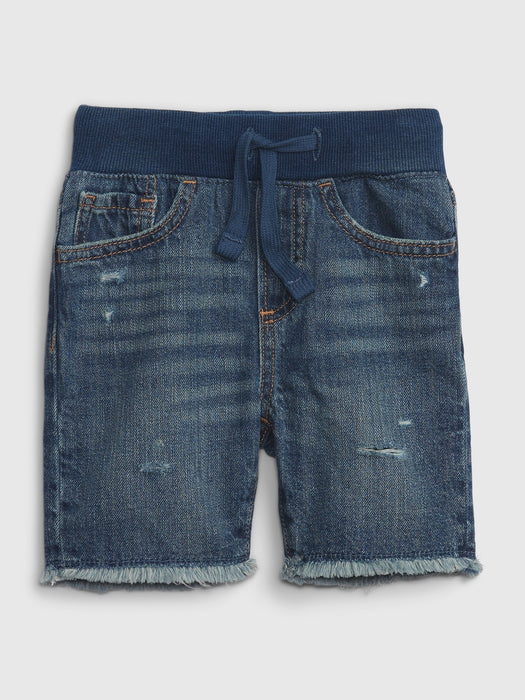 Toddler Pull-On Denim Shorts