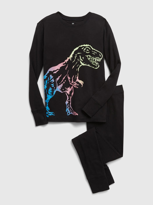 Kids 100% Organic Cotton T-Rex PJ Set