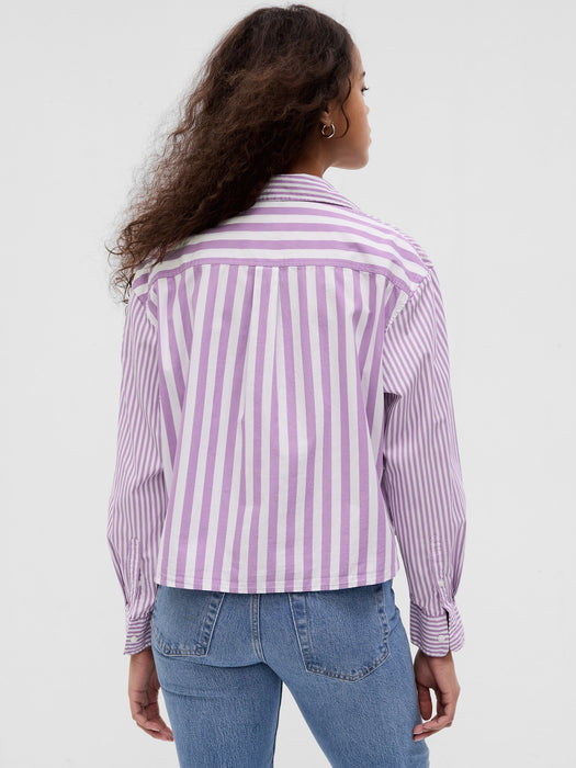 100% Organic Cotton Cropped Shirt