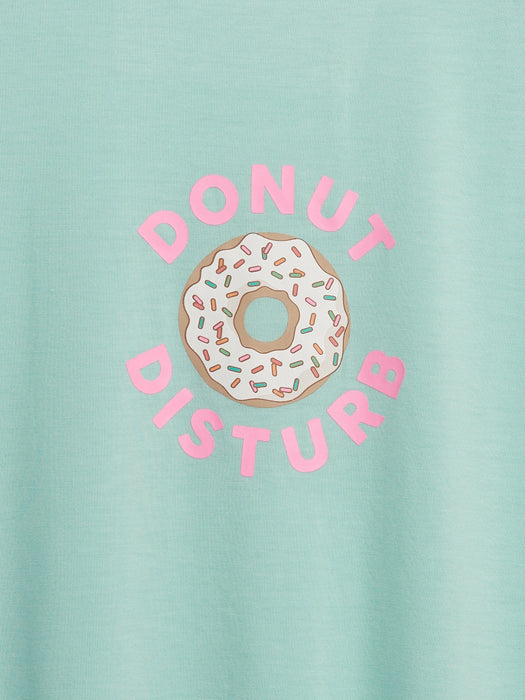 Kids 100% Recycled Donut PJ Dress