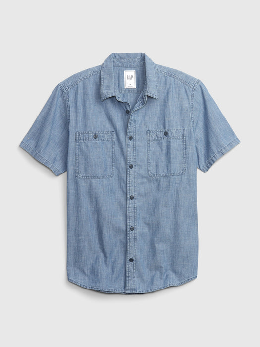 Chambray Shirt with Washwell