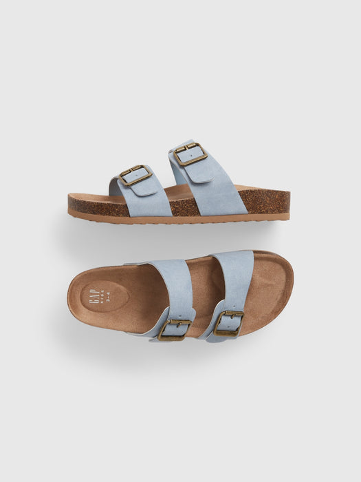 Kids Buckle Cork Sandals