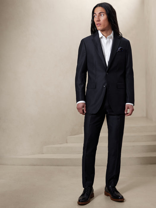 Signature Italian Hopsack Suit Jacket