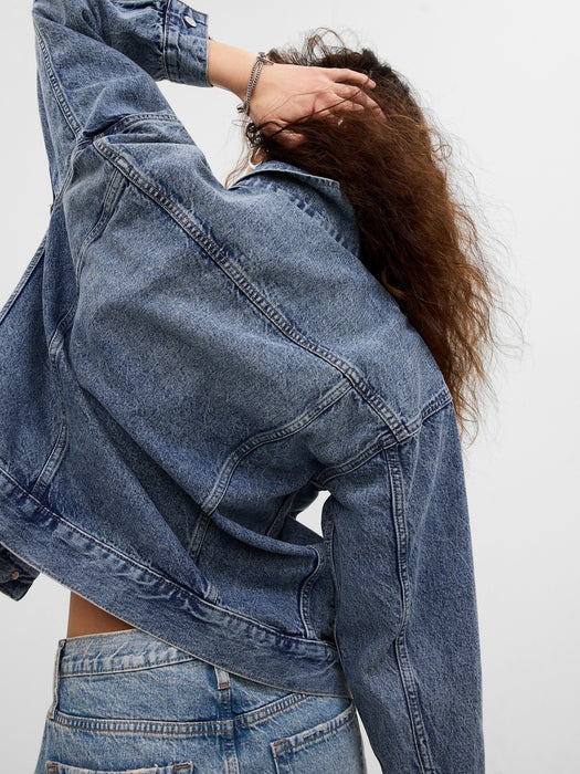 PROJECT GAP Oversized Icon Denim Jacket