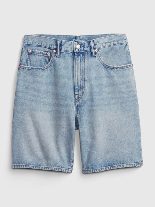 '90s Loose Denim Shorts with Washwell