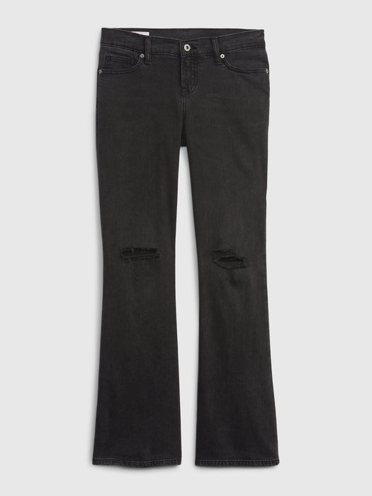 PROJECT GAP Low Rise Y2K Flare Jeans with Washwell