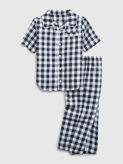 babyGap 100% Recycled Gingham PJ Set