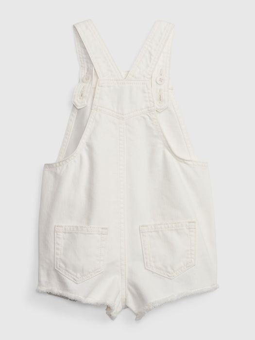 Toddler Denim Shortalls with Washwell