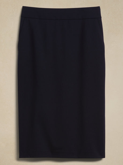 Siena Wool Pencil Skirt