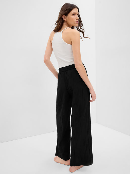 Airy Wide-Leg Pants