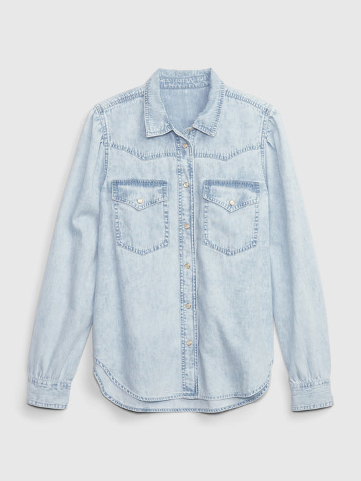 Denim Western Shirt