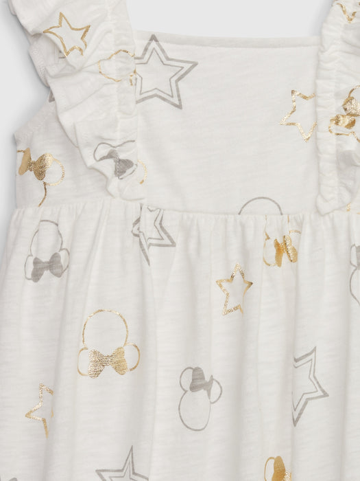 babyGap &#124 Disney Minnie Mouse Flutter Sleeve Dress