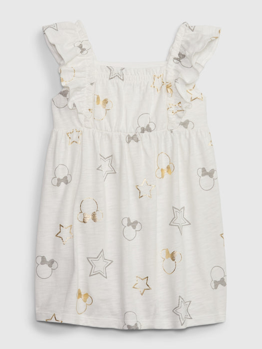 babyGap &#124 Disney Minnie Mouse Flutter Sleeve Dress