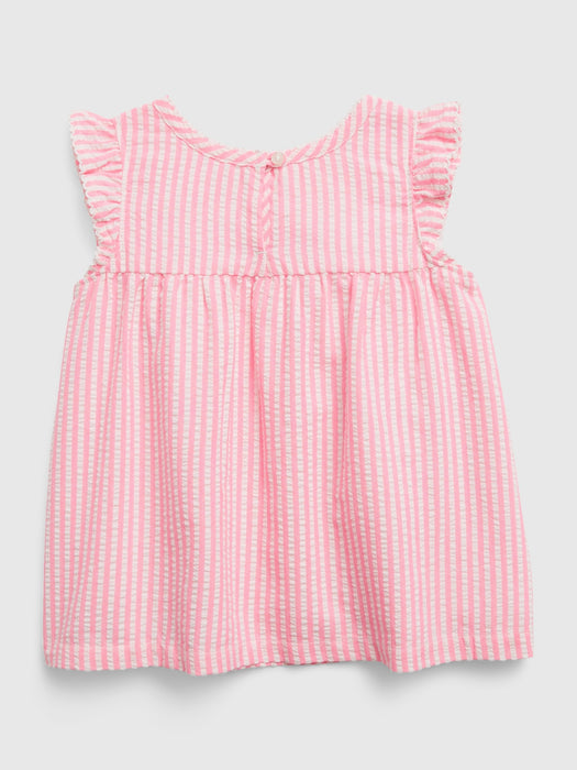 babyGap 100% Recycled Seersucker PJ Shorts Set