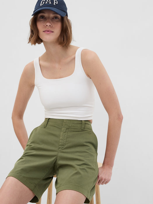 7" Downtown Khaki Shorts