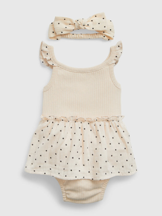 Baby Flutter Skirt Outfit Set