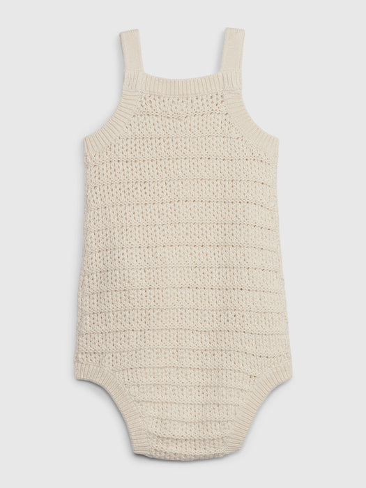 Baby Crochet Shorty One-Piece