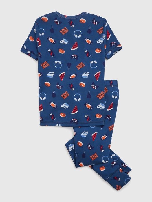 Kids 100% Organic Cotton Shark PJ Set