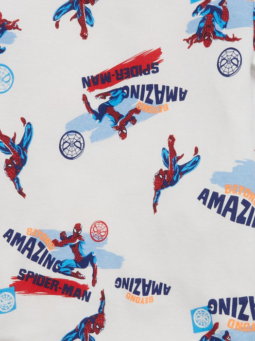 GapKids &#124 Marvel 100% Organic Cotton Spider-Man PJ Shorts Set