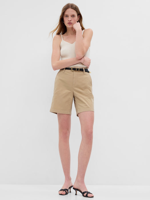 7" Downtown Khaki Shorts