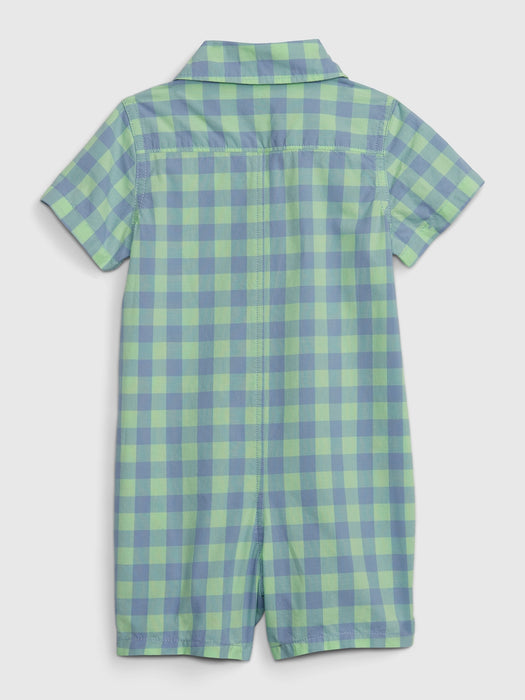 Baby Gingham Shorty One-Piece