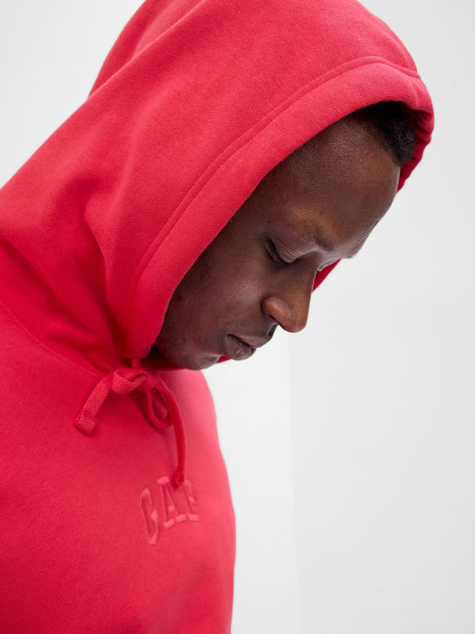 Viva Magenta Mini Gap Arch Logo Hoodie