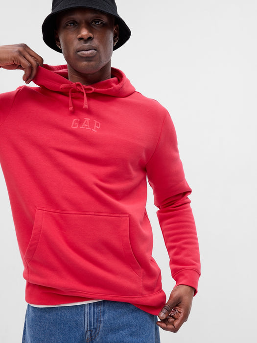 Viva Magenta Mini Gap Arch Logo Hoodie