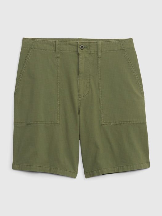 8" Ripstop Fatigue Shorts