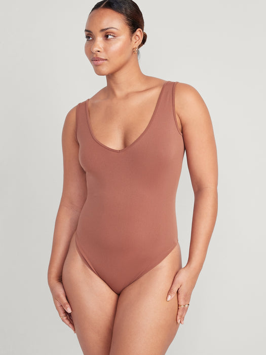 Seamless Base-Layer Tank Top Bodysuit