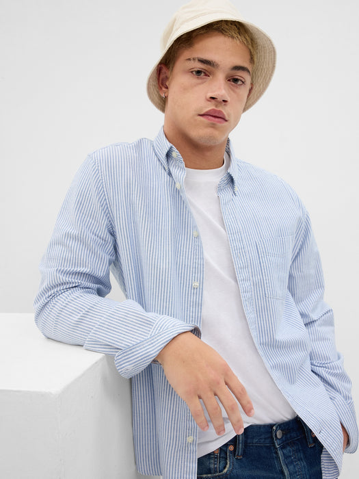 Classic Oxford Shirt in Untucked Fit