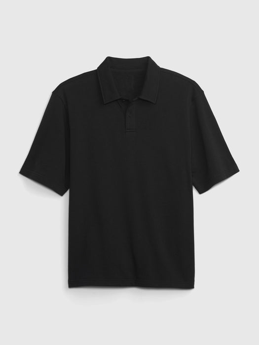 French Terry Polo Shirt