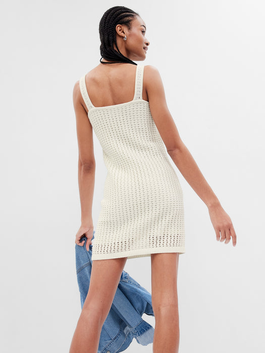 Crochet Mini Dress