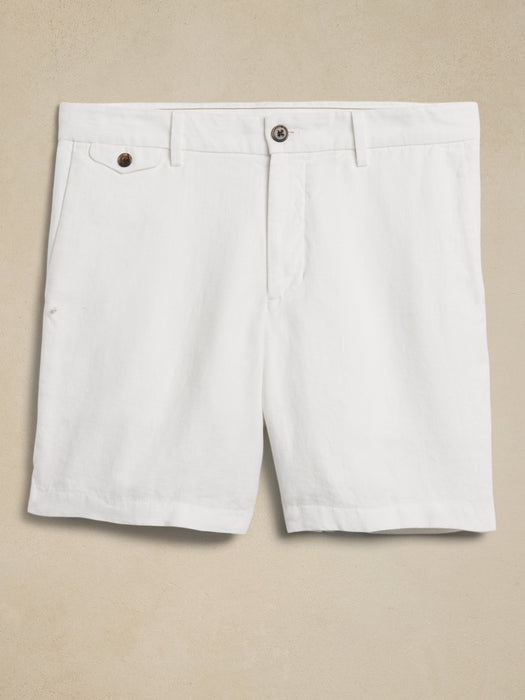 7" Linen-Cotton Short