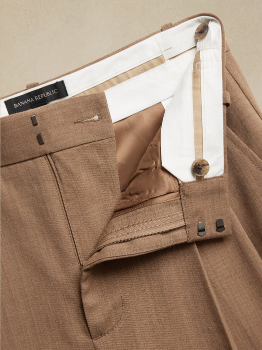 Siena Wide-Leg Italian Wool Pant