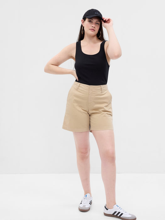 7" Downtown Khaki Shorts