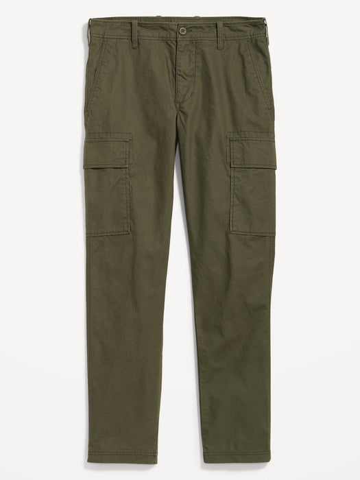 Straight Oxford Cargo Pants